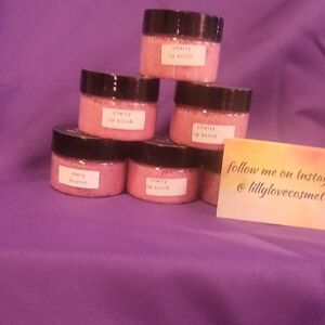Edible Cherry Lip Scrub - Handmade